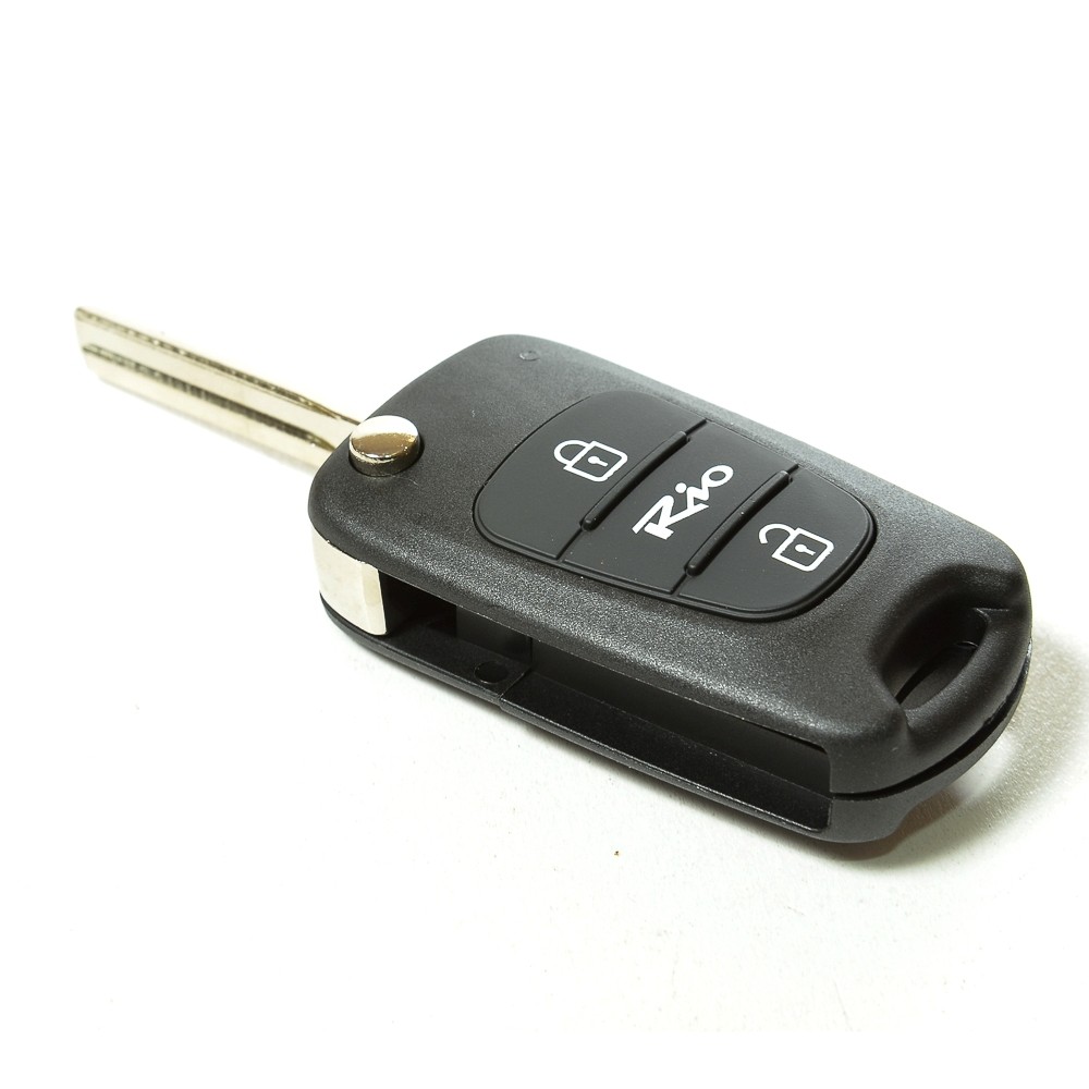 Ключ автомобильный 303- Volkswagen Touareg выкидушка 3+1 кнопки
