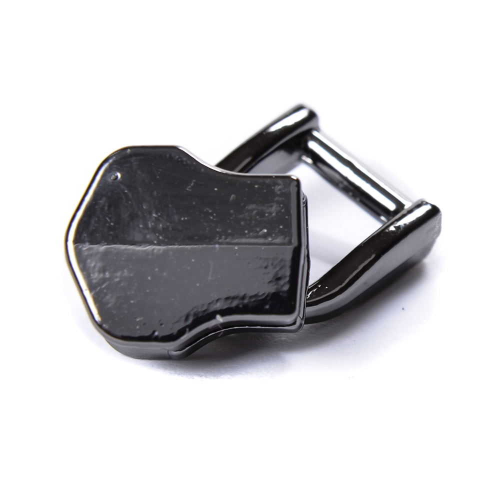 Бегунок сумочный Т5 "JX" (0493), металл, тёмная гальваника